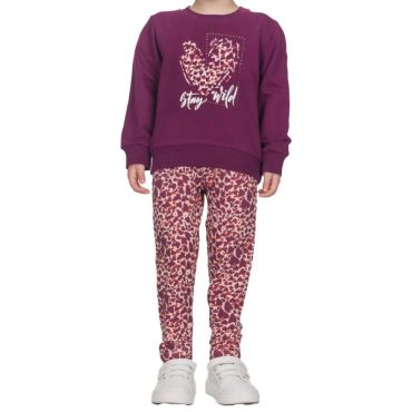 ΒΑΜΒΑΚΕΡΟ ΣΕΤ ΜΕ ΚΟΛΑΝ ΓΙΑ ΚΟΡΙΤΣΙ ΜΕ ΧΝΟΥΔΙ JOYCE STAY WILD ΜΩΒ 2561120