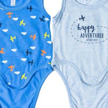 BEBE ΒΑΜΒΑΚΕΡΑ ΑΜΑΝΙΚΑ ΖΙΠΟΥΝΑΚΙΑ 2 ΤΕΜΑΧΙΩΝ DREAMS ADVENTURE ΓΑΛΑΖΙΟ 13650