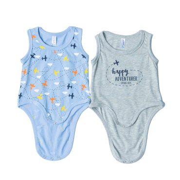 BEBE ΒΑΜΒΑΚΕΡΑ ΑΜΑΝΙΚΑ ΖΙΠΟΥΝΑΚΙΑ 2 ΤΕΜΑΧΙΩΝ DREAMS ADVENTURE ΓΚΡΙ 13650