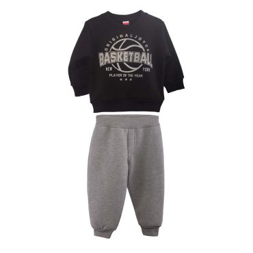 ΒΑΜΒΑΚΕΡΟ ΣΕΤ ΜΕ ΦΟΡΜΑ ΓΙΑ ΑΓΟΡΙ JOYCE ΜΕ ΧΝΟΥΔΙ BASKETBALL ΜΑΥΡΟ 2362125