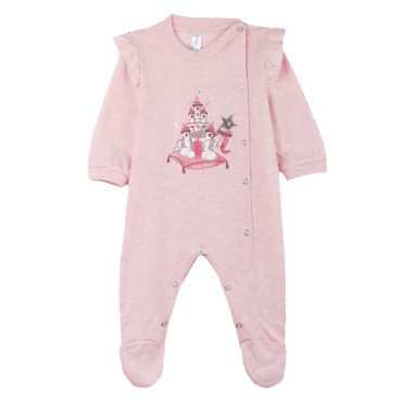 BEBE ΒΑΜΒΑΚΕΡΟ ΦΟΡΜΑΚΙ ΓΙΑ ΚΟΡΙΤΣΙ DREAMS CASTLE ΡΟΖ 2421201