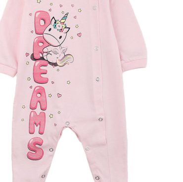 BEBE ΒΑΜΒΑΚΕΡΟ ΦΟΡΜΑΚΙ ΓΙΑ ΚΟΡΙΤΣΙ DREAMS BABY UNICORN ΡΟΖ 2421203