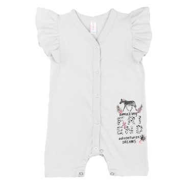 BEBE ΚΟΡΙΤΣΙΣΤΙΚΟ ΒΑΜΒΑΚΕΡΟ KONTOMANIKΟ ΦΟΡΜΑΚΙ DREAMS ZEBRA ΑΣΠΡΟ 2421208