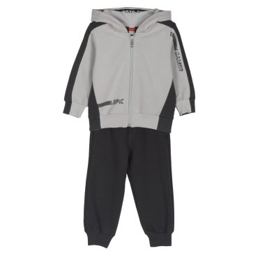 ΒΑΜΒΑΚΕΡΟ ΣΕΤ ΜΕ ΖΑΚΕΤΑ ΓΙΑ ΑΓΟΡΙ JOYCE ΜΕ ΧΝΟΥΔΙ EPIC ΓΚΡΙ 2462101