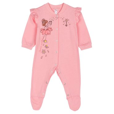 BEBE ΒΑΜΒΑΚΕΡΟ ΦΟΡΜΑΚΙ ΓΙΑ ΚΟΡΙΤΣΙ DREAMS FLOWER GIRL ΡΟΖ 2521202