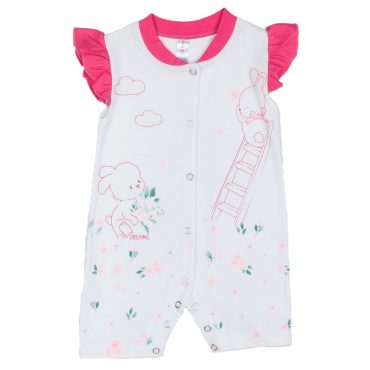 BEBE ΚΟΡΙΤΣΙΣΤΙΚΟ ΒΑΜΒΑΚΕΡΟ KONTOMANIKΟ ΦΟΡΜΑΚΙ DREAMS BUNNY ΑΣΠΡΟ 2521208