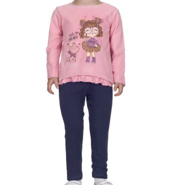 ΚΟΡΙΤΣΙΣΤΙΚΟ ΒΑΜΒΑΚΕΡΟ ΣΕΤ ΜΕ ΚΟΛΑΝ JOYCE ΧΩΡΙΣ ΧΝΟΥΔΙ LITTLE FRIENDS ΡΟΖ 2561145