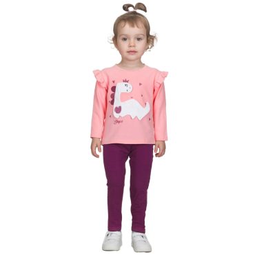 ΚΟΡΙΤΣΙΣΤΙΚΟ ΒΑΜΒΑΚΕΡΟ ΣΕΤ ΜΕ ΚΟΛΑΝ JOYCE ΧΩΡΙΣ ΧΝΟΥΔΙ DINO HEART ΡΟΖ 2561147