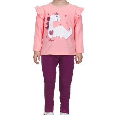 ΚΟΡΙΤΣΙΣΤΙΚΟ ΒΑΜΒΑΚΕΡΟ ΣΕΤ ΜΕ ΚΟΛΑΝ JOYCE ΧΩΡΙΣ ΧΝΟΥΔΙ DINO HEART ΡΟΖ 2561147