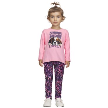 ΚΟΡΙΤΣΙΣΤΙΚΟ ΒΑΜΒΑΚΕΡΟ ΣΕΤ ΜΕ ΚΟΛΑΝ JOYCE ΧΩΡΙΣ ΧΝΟΥΔΙ LOVELY PUPPY ΡΟΖ 2561148