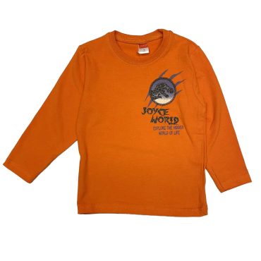 ΣΕΤ 2 ΤΕΜΑΧΙΩΝ ΒΑΜΒΑΚΕΡΑ ΜΠΛΟΥΖΑΚΙΑ ΓΙΑ ΑΓΟΡΙ JOYCE DINO ΠΟΡΤΟΚΑΛΙ 2562801