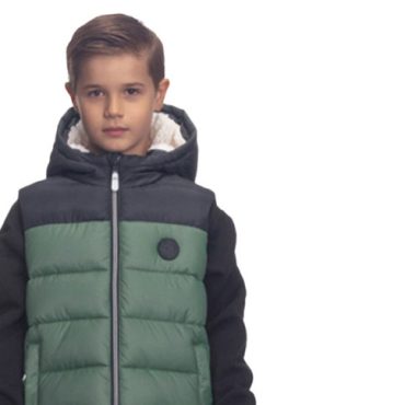 ΑΜΑΝΙΚΟ ΑΓΟΡΙΣΤΙΚΟ ΓΙΛΕΚΟ ΜΕ ΚΟΥΚΟΥΛΑ JOYCE BOY'S VEST ΦΥΣΤΙΚΙ 2592203