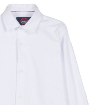 ΒΑΜΒΑΚΕΡΟ ΠΟΥΚΑΜΙΣΟ ΓΙΑ ΑΓΟΡΙ JOYCE POPLIN ΑΣΠΡΟ 2592501