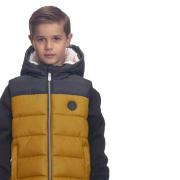 ΑΜΑΝΙΚΟ ΑΓΟΡΙΣΤΙΚΟ ΓΙΛΕΚΟ ΜΕ ΚΟΥΚΟΥΛΑ JOYCE BOY'S VEST ΚΙΤΡΙΝΟ 2592203