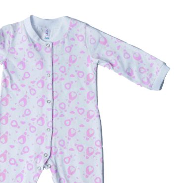 BEBE ΒΑΜΒΑΚΕΡΟ ΦΟΡΜΑΚΙ ΓΙΑ ΚΟΡΙΤΣΙ DREAMS BALLONS ΑΣΠΡΟ 13605