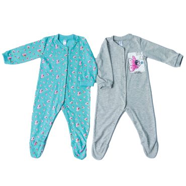 BEBE ΒΑΜΒΑΚΕΡΑ ΦΟΡΜΑΚΙΑ 2 ΤΕΜΑΧΙΩΝ ΓΙΑ ΚΟΡΙΤΣΙ DREAMS BUTTERFLIES ΓΚΡΙ 13608