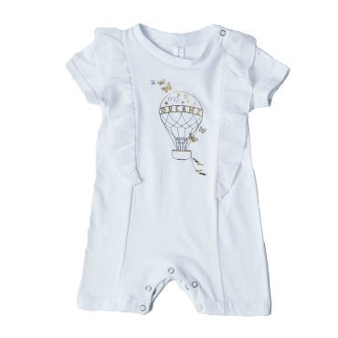 BEBE ΚΟΡΙΤΣΙΣΤΙΚΟ ΒΑΜΒΑΚΕΡΟ KONTOMANIKΟ ΦΟΡΜΑΚΙ DREAMS AIR BALLON ΑΣΠΡΟ 13610