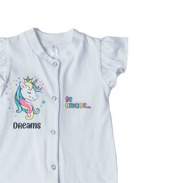 BEBE ΚΟΡΙΤΣΙΣΤΙΚΟ ΒΑΜΒΑΚΕΡΟ KONTOMANIKΟ ΦΟΡΜΑΚΙ DREAMS BE UNIQUE ΑΣΠΡΟ 13613