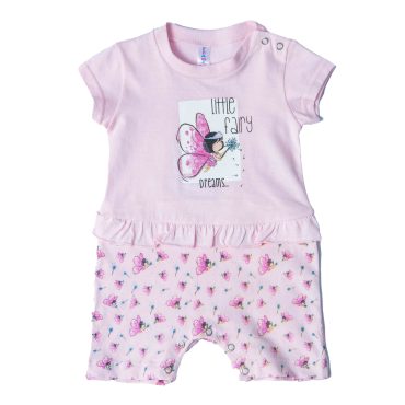 BEBE ΚΟΡΙΤΣΙΣΤΙΚΟ ΒΑΜΒΑΚΕΡΟ KONTOMANIKΟ ΦΟΡΜΑΚΙ DREAMS LITTLE FAIRY ΡΟΖ 13614