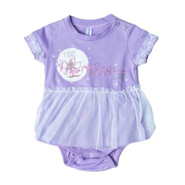 BEBE ΚΟΡΙΤΣΙΣΤΙΚΟ ΒΑΜΒΑΚΕΡΟ KONTOMANIKΟ ΦΟΡΜΑΚΙ DREAMS LOVE BALLET ΜΩΒ 13616