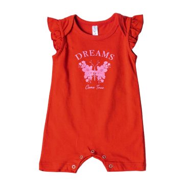 BEBE ΚΟΡΙΤΣΙΣΤΙΚΟ ΒΑΜΒΑΚΕΡΟ KONTOMANIKΟ ΦΟΡΜΑΚΙ DREAMS TRUE ΚΟΚΚΙΝΟ 13618