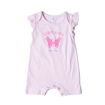 BEBE ΚΟΡΙΤΣΙΣΤΙΚΟ ΒΑΜΒΑΚΕΡΟ KONTOMANIKΟ ΦΟΡΜΑΚΙ DREAMS TRUE ΡΟΖ 13618