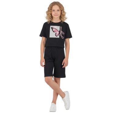 ΒΑΜΒΑΚΕΡΟ ΣΕΤ ΜΕ ΣΟΡΤΣ JOYCE BUTTERFLY ΜΑΥΡΟ 2613137