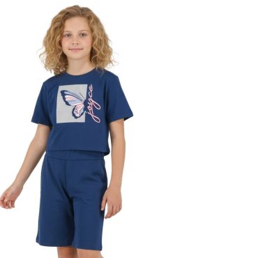 ΒΑΜΒΑΚΕΡΟ ΣΕΤ ΜΕ ΣΟΡΤΣ JOYCE BUTTERFLY ΜΠΛΕ 2613137