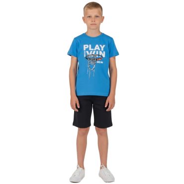 ΒΑΜΒΑΚΕΡΟ ΚΟΝΤΟΜΑΝΙΚΟ ΑΓΟΡΙΣΤΙΚΟ ΣΕΤ ΜΕ ΣΟΡΤΣ JOYCE PLAY ΜΠΛΕ ΡΟΥΑ 2614123