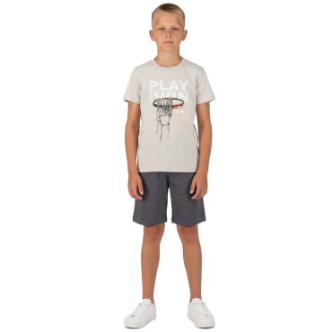 ΒΑΜΒΑΚΕΡΟ ΚΟΝΤΟΜΑΝΙΚΟ ΑΓΟΡΙΣΤΙΚΟ ΣΕΤ ΜΕ ΣΟΡΤΣ JOYCE PLAY ΓΚΡΙ 2614123