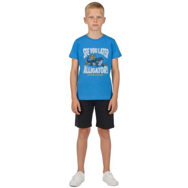 ΒΑΜΒΑΚΕΡΟ ΚΟΝΤΟΜΑΝΙΚΟ ΑΓΟΡΙΣΤΙΚΟ ΣΕΤ ΜΕ ΣΟΡΤΣ JOYCE ALLIGATOR ΜΠΛΕ ΡΟΥΑ 2614140