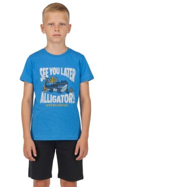 ΒΑΜΒΑΚΕΡΟ ΚΟΝΤΟΜΑΝΙΚΟ ΑΓΟΡΙΣΤΙΚΟ ΣΕΤ ΜΕ ΣΟΡΤΣ JOYCE ALLIGATOR ΜΠΛΕ ΡΟΥΑ 2614140