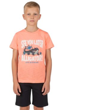 ΒΑΜΒΑΚΕΡΟ ΚΟΝΤΟΜΑΝΙΚΟ ΑΓΟΡΙΣΤΙΚΟ ΣΕΤ ΜΕ ΣΟΡΤΣ JOYCE ALLIGATOR ΠΟΡΤΟΚΑΛΙ 2614140