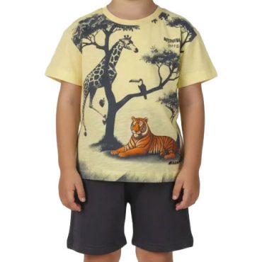 ΒΑΜΒΑΚΕΡΟ ΣΕΤ ΜΕ ΒΕΡΜΟΥΔΑ ΓΙΑ ΑΓΟΡΙ JOYCE TIGER ΚΙΤΡΙΝΟ 2612133