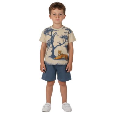ΒΑΜΒΑΚΕΡΟ ΣΕΤ ΜΕ ΒΕΡΜΟΥΔΑ ΓΙΑ ΑΓΟΡΙ JOYCE TIGER ΜΠΕΖ 2612133