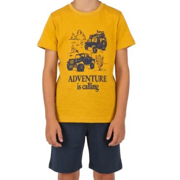 ΒΑΜΒΑΚΕΡΟ ΚΟΝΤΟΜΑΝΙΚΟ ΑΓΟΡΙΣΤΙΚΟ ΣΕΤ ΜΕ ΣΟΡΤΣ JOYCE RANGE ROVER ΚΙΤΡΙΝΟ 2614156