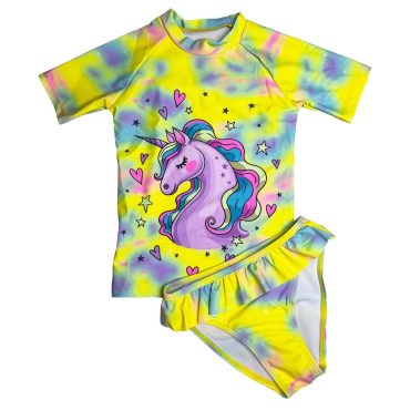 ΑΝΤΙΗΛΙΑΚΟ ΣΕΤ ΜΑΓΙΟ ΜΕ ΜΠΙΚΙΝΙ ΓΙΑ ΚΟΡΙΤΣΙ UNICORN ΛΑΧΑΝΙ LA524