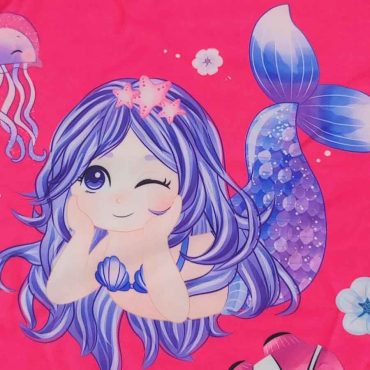 ΑΝΤΙΗΛΙΑΚΟ ΣΕΤ ΜΑΓΙΟ ΜΕ ΜΠΙΚΙΝΙ ΓΙΑ ΚΟΡΙΤΣΙ MERMAID ΦΟΥΞ NM2222