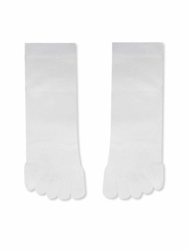 Κάλτσα Βαμβακερή με Δάχτυλα Toe Socks Μονόχρωμη YTLI