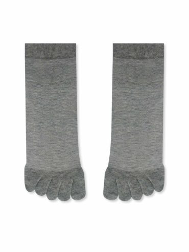 Κάλτσα Βαμβακερή με Δάχτυλα Toe Socks Μονόχρωμη YTLI