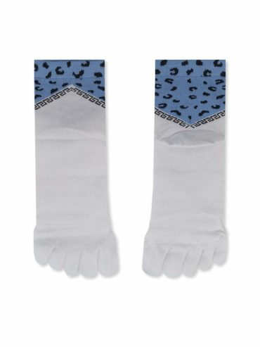Κάλτσα Βαμβακερή με Δάχτυλα Toe Socks με Σχέδια Animal Print YTLI