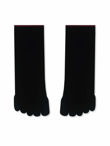 Κάλτσα Βαμβακερή με Δάχτυλα Toe Socks Μονόχρωμη YTLI