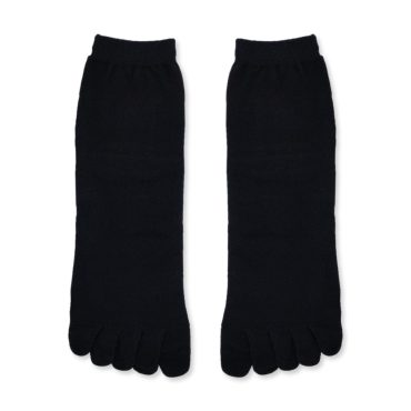 Κάλτσες Βαμβακερές με Δάχτυλα Toe Socks Μονόχρωμες Q&Y