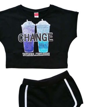 ΒΑΜΒΑΚΕΡΟ ΣΕΤ ΜΕ ΣΟΡΤΣ JOYCE CHANGE ΜΑΥΡΟ 13857