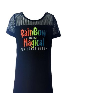 ΒΑΜΒΑΚΕΡΟ ΦΟΡΕΜΑ ΓΙΑ ΚΟΡΙΤΣΙ JOYCE RAINBOW MAGIC ΜΑΥΡΟ 13875