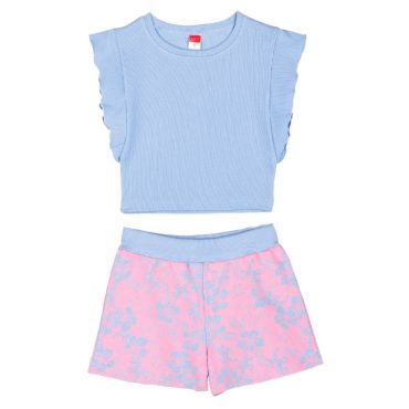 ΒΑΜΒΑΚΕΡΟ ΣΕΤ ΜΕ ΣΟΡΤΣ JOYCE FLORAL ΓΑΛΑΖΙΟ 2413144