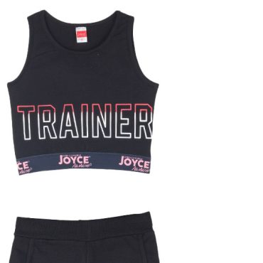 ΒΑΜΒΑΚΕΡΟ ΣΕΤ ΜΕ ΣΟΡΤΣ ΓΙΑ ΚΟΡΙΤΣΙ JOYCE TRAINER ΜΑΥΡΟ 2413152