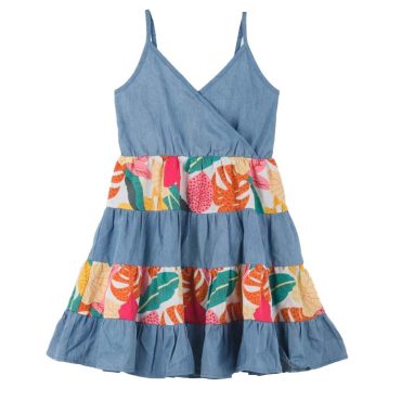 ΦΟΡΕΜΑ ΓΙΑ ΚΟΡΙΤΣΙ JOYCE TROPICAL ΜΠΛΕ 2443609