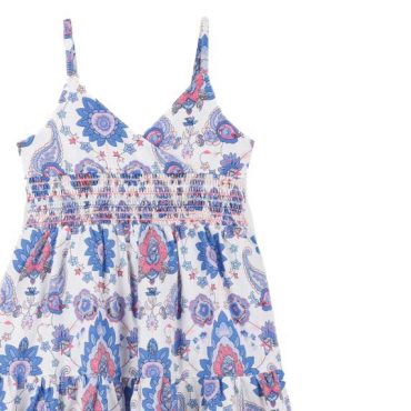ΦΟΡΕΜΑ ΓΙΑ ΚΟΡΙΤΣΙ JOYCE BLUE FLOWERS ΑΣΠΡΟ 2443612