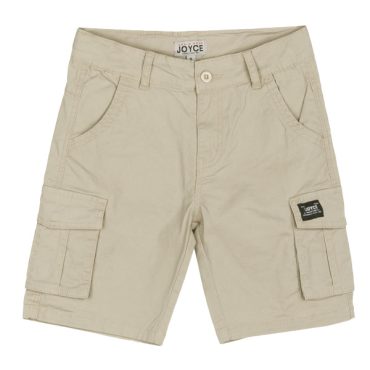 ΥΦΑΣΜΑΤΙΝΗ ΒΑΜΒΑΚΕΡΗ ΒΕΡΜΟΥΔΑ ΓΙΑ ΑΓΟΡΙ JOYCE CARGO SHORTS ΜΠΕΖ 2444406